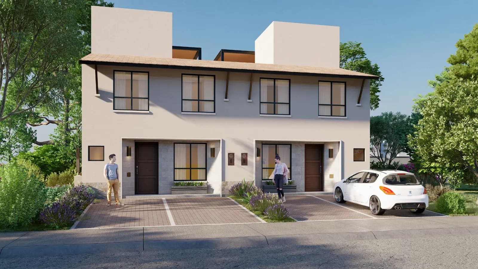Casa de 3 Recámaras con Walk-in Clóset y Balcón · 120 m²